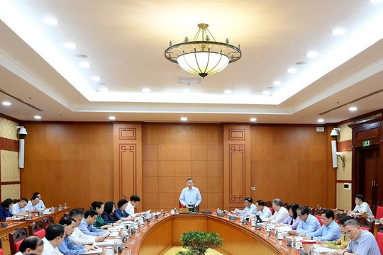 Thông báo ý kiến chỉ đạo của đồng chí Tổng Bí thư, Chủ tịch nước Tô Lâm về phát triển thể dục, thể thao trong giai đoạn mới