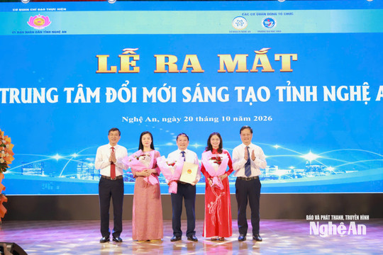 Thành lập Trung tâm Đổi mới sáng tạo Nghệ An (NAIC): Kết nối nguồn lực, thúc đẩy phát triển