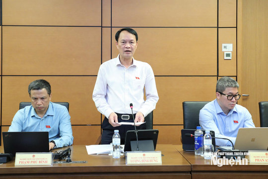 ĐBQH tỉnh Nghệ An đề nghị kiểm soát chặt xuất xứ hàng hóa, bảo đảm an ninh năng lượng