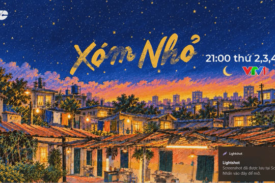 Phim truyền hình Xóm nhỏ chính thức nối sóng Phù sa trên VTV1, khắc họa đời sống xóm trọ