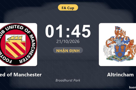 Nhận định United of Manchester vs Altrincham: Điểm tựa sân nhà