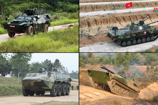 Việt Nam chuẩn bị ra mắt xe tăng lội nước T-1 và thiết giáp XTC-03 tại VDE-2026