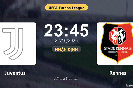 Nhận định Juventus vs Rennes: Điểm nóng cuộc đua tốp đầu
