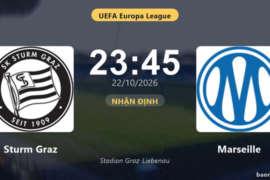 Nhận định Sturm Graz vs Marseille: Điểm nóng cuộc đua tốp đầu