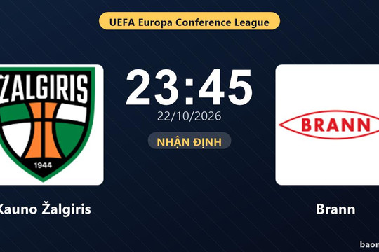 Nhận định Kauno Žalgiris vs Brann: Điểm nóng cuộc đua tốp đầu