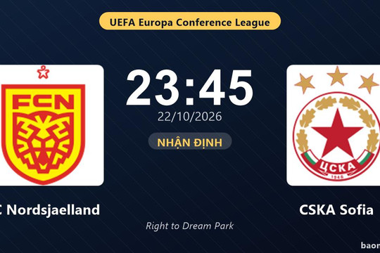 Nhận định FC Nordsjaelland vs CSKA Sofia: Điểm nóng cuộc đua tốp đầu