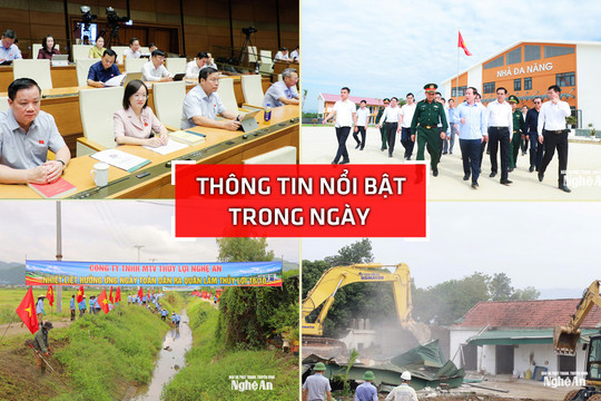 Nghệ An: Thông tin nổi bật ngày 22/10