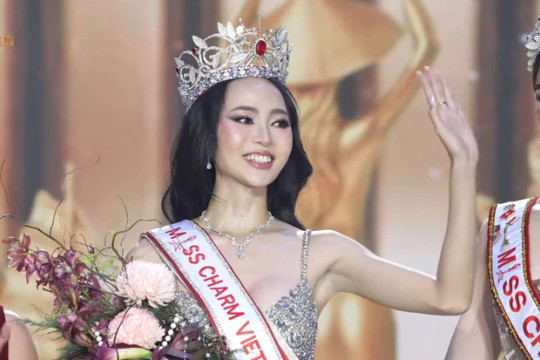 Nguyễn Ngọc Trà My chính thức đăng quang Miss Charm Vietnam 2026 trong đêm chung kết 22/10