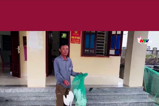 Tổ liên ngành xã Tân Châu bắt vụ bẫy bắt chim hoang dã