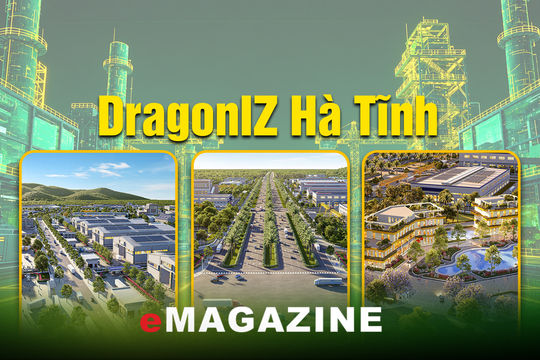 DragonIZ Hà Tĩnh - Điểm đến mới của dòng vốn công nghiệp Bắc Trung Bộ