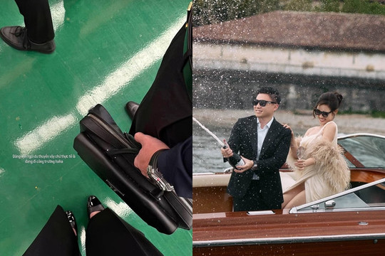Hoa hậu Đỗ Thị Hà bất ngờ hé lộ sự thật sau loạt ảnh kỷ niệm ngày cưới lãng mạn bên chồng