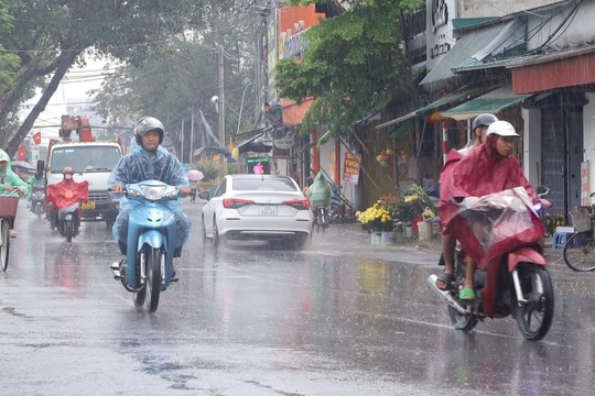 Thời tiết Nghệ An hôm nay 29/10/2026: Nhiều mây, có mưa rào và dông
