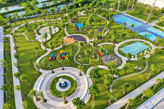 Công viên thể thao đầu tiên tại trung tâm tỉnh Nghệ An sắp đi vào hoạt động