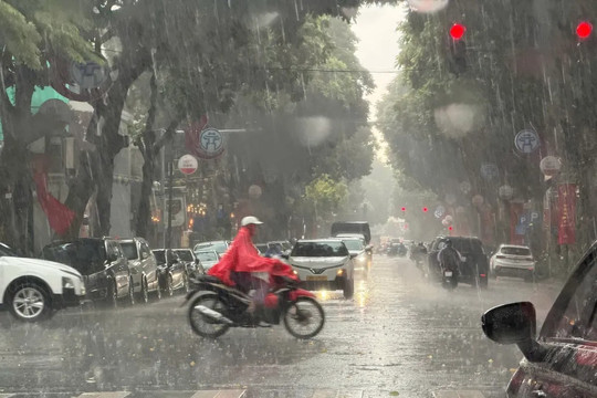 Thời tiết Nghệ An hôm nay 30/10/2026: Mưa dông còn tiếp diễn