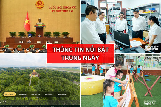 Nghệ An: Thông tin nổi bật ngày 29/10