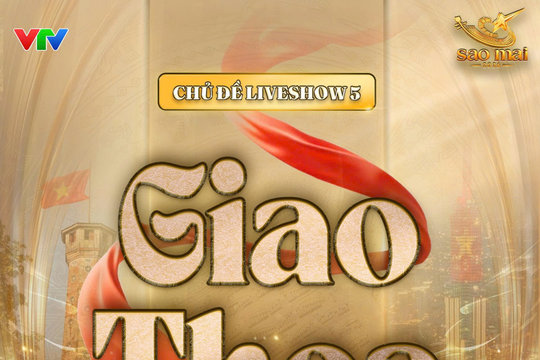 Sao Mai 2026 bước vào Liveshow 5: Thử thách Giao thoa âm nhạc kịch tính của top 8 thí sinh