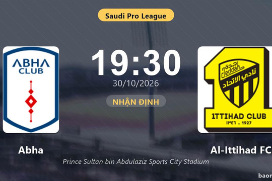 Nhận định Abha vs Al-Ittihad FC: Chủ nhà tìm lại chiến thắng