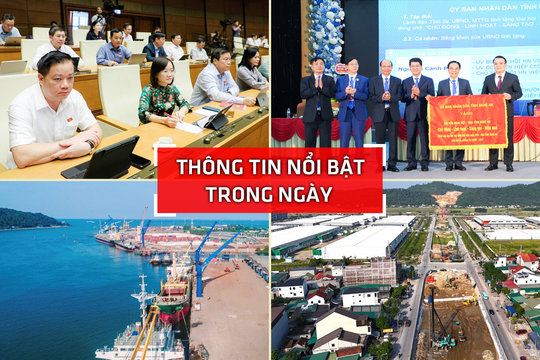 Nghệ An: Thông tin nổi bật ngày 31/10
