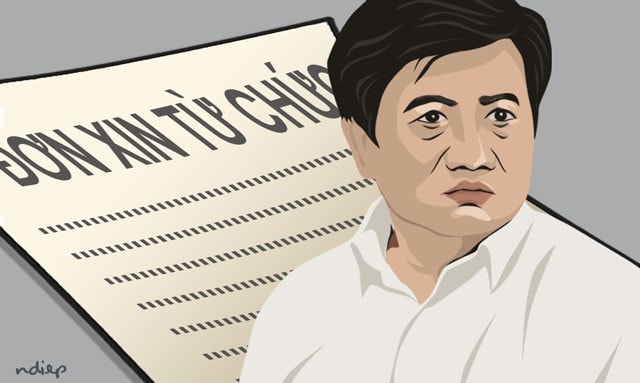 Có bao nhiêu cán bộ đã từ chức và xin nghỉ việc?