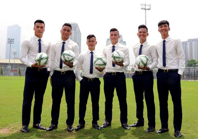 Phong cách chuẩn “soái ca” của các cầu thủ U23 Việt Nam