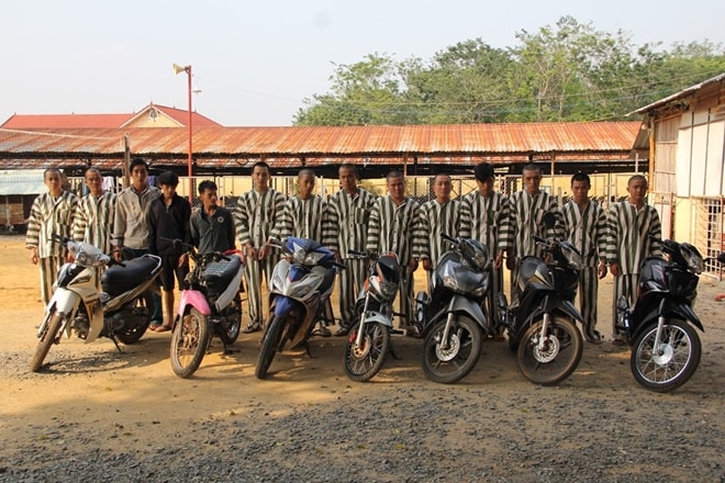 Bắt giữ 15 đối tượng trộm và tiêu thụ xe gian liên tỉnh