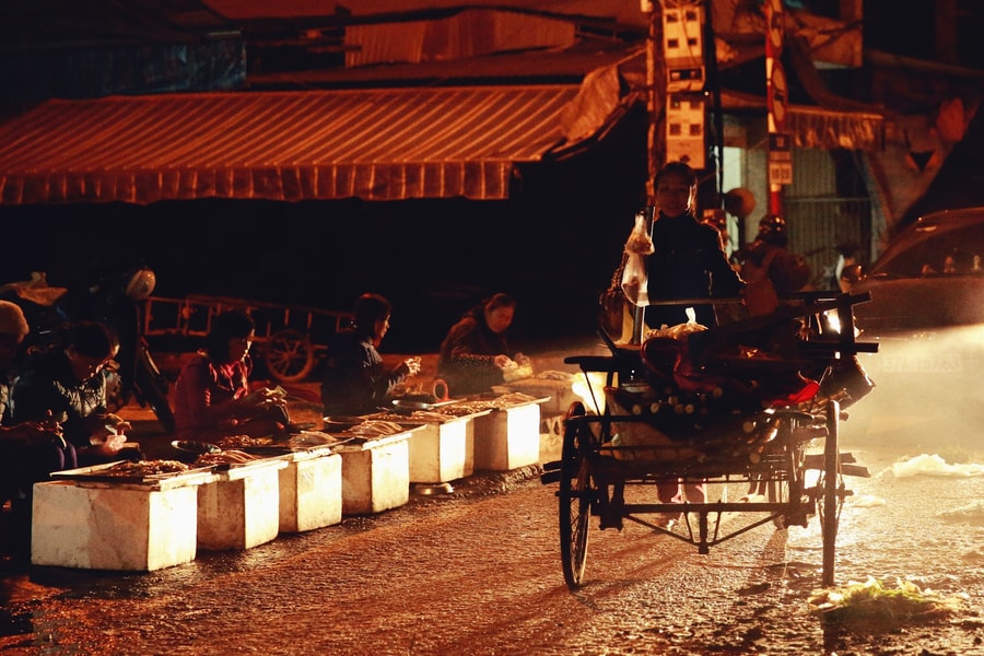 Mưu sinh đêm góc chợ Vinh