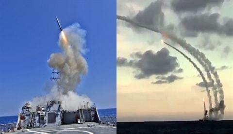 Nga triển khai tên lửa hành trình trên mọi hướng