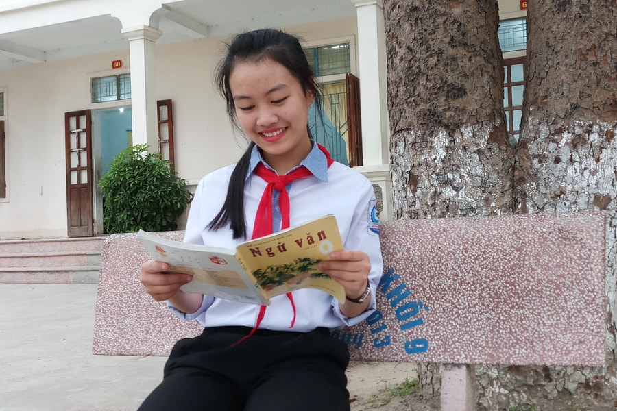 Nữ sinh đạt giải Nhất HSG tỉnh Nghệ An: 'Áp dụng lập luận bắc cầu hóa học vào môn văn'