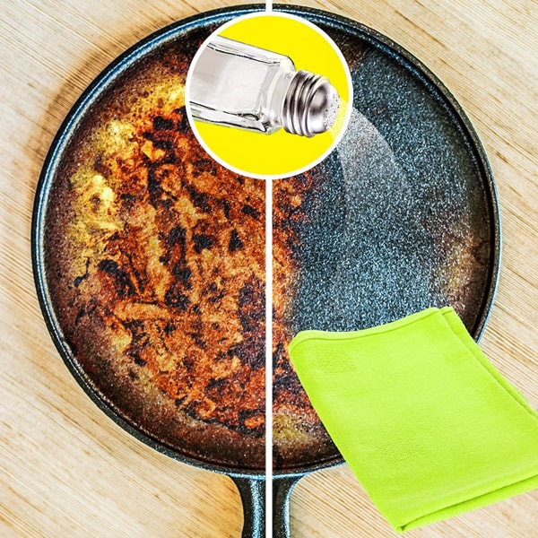 10 mẹo với muối giúp chị em làm việc nhà nhàn tênh