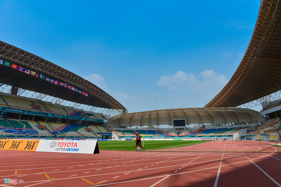 Sân thi đấu “5 sao” của Olympic Việt Nam tại vòng bảng Asiad 2018