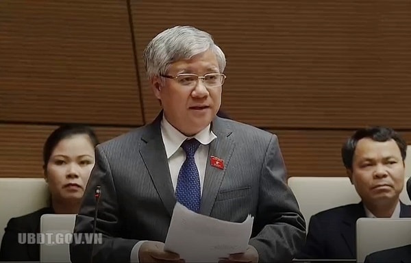TRỰC TIẾP: Bộ trưởng, Chủ nhiệm Ủy ban Dân tộc trả lời chất vấn