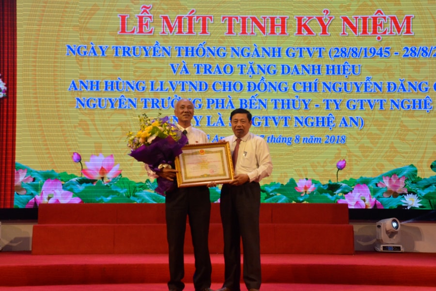 Ngành GTVT Nghệ An kỷ niệm 73 năm ngày truyền thống 