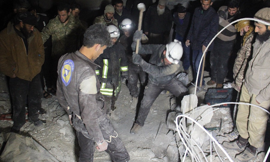 Mỹ biện minh cho sứ mệnh nhân đạo của Mũ bảo hiểm trắng ở Syria