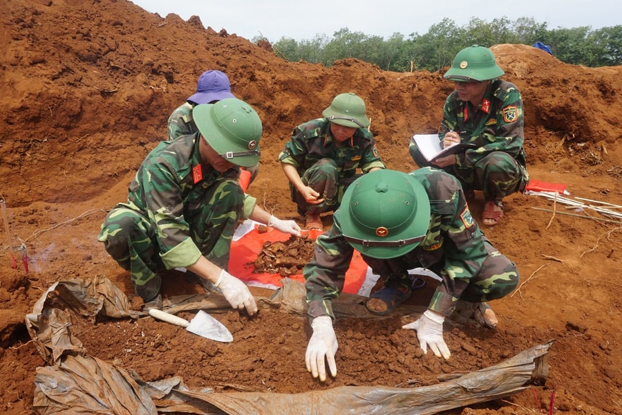 Cựu binh thành cổ Quảng Trị cung cấp nhiều thông tin hài cốt liệt sĩ người Nghệ An