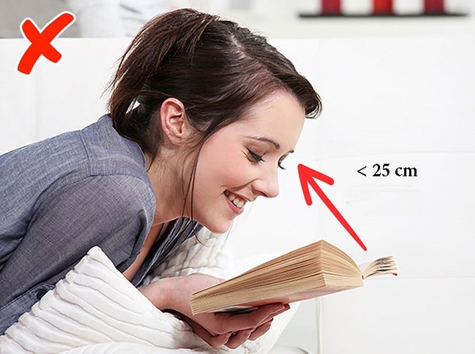 10 thói quen khiến thị lực giảm sút