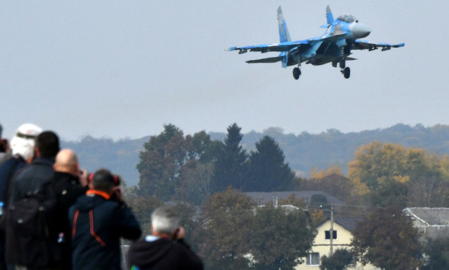 Ukraine xác nhận quân nhân Mỹ tử vong trong vụ tai nạn Su-27