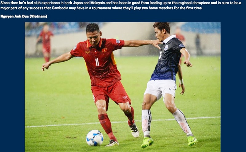 Trang chủ AFF Cup chọn 7 “siêu tiền đạo”: Bất ngờ sao Việt Nam