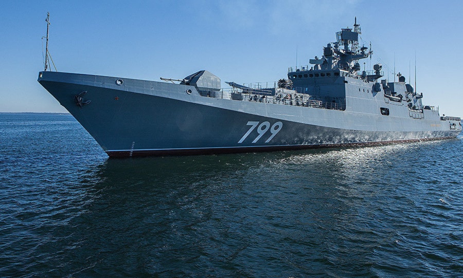 Nga điều khinh hạm trang bị tên lửa hành trình tới Địa Trung Hải