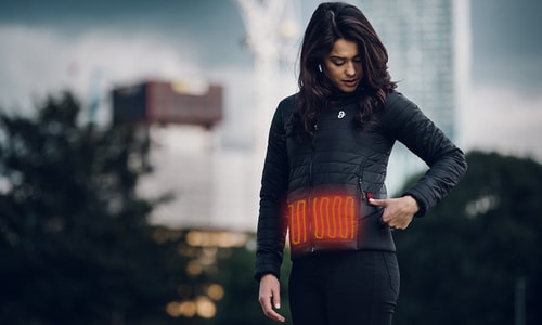 Áo khoác tự làm ấm trong vòng 6 phút