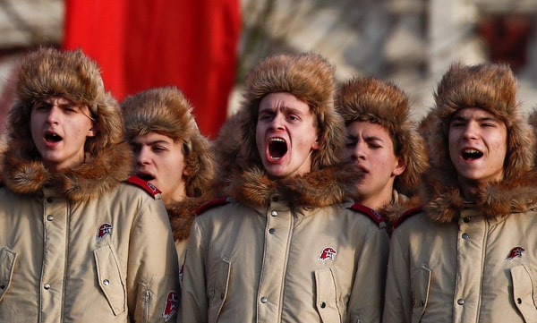 Hùng tráng tái hiện cuộc duyệt binh huyền thoại trên Quảng trường Đỏ