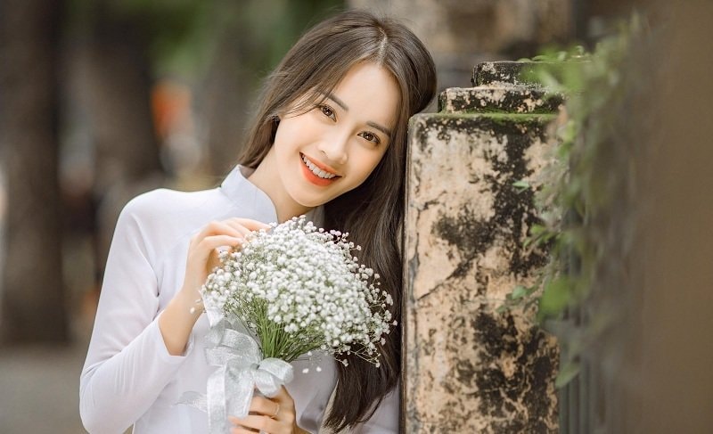 Ngắm vẻ trong trẻo của Á khôi 1 Hoa khôi Sinh viên Việt Nam