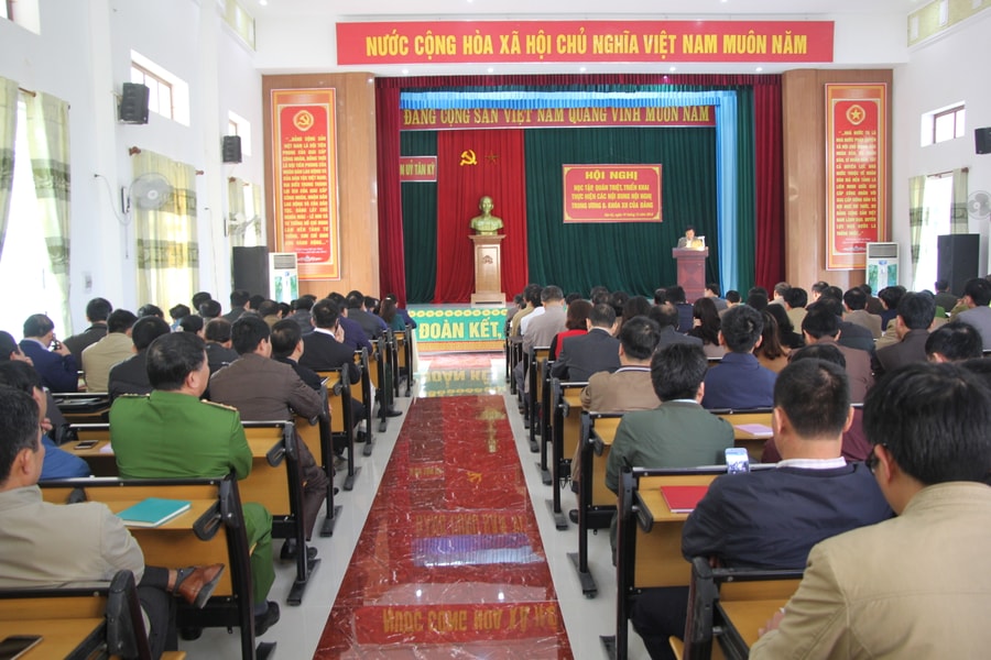 Các địa phương, đơn vị quán triệt học tập Nghị quyết Trung ương 8 