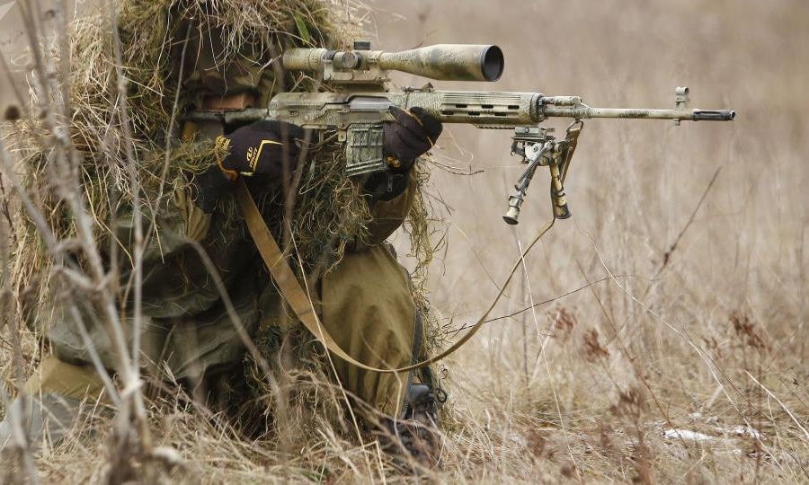 Lính bắn tỉa Nga tập trận, học bắn vào kẻ thù một cách “nhân đạo” 