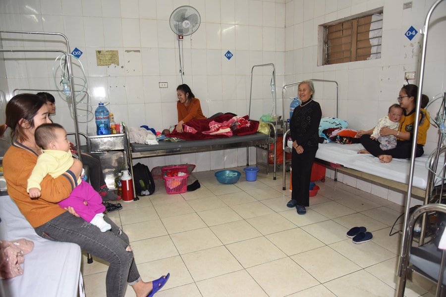 Nghệ An: Trẻ mắc sởi tăng đột biến 