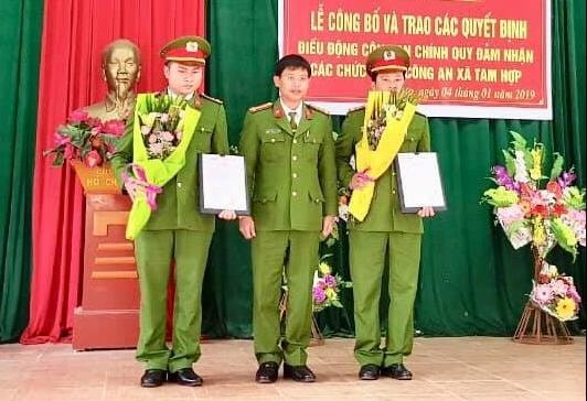 Điều động Công an chính quy về công tác tại Công an xã ở Quỳ Hợp