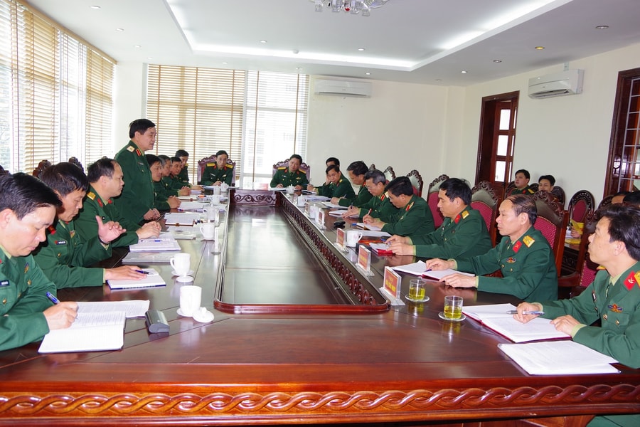 Kiểm tra công tác chuẩn bị đón chiến sĩ mới tại Quân khu 4