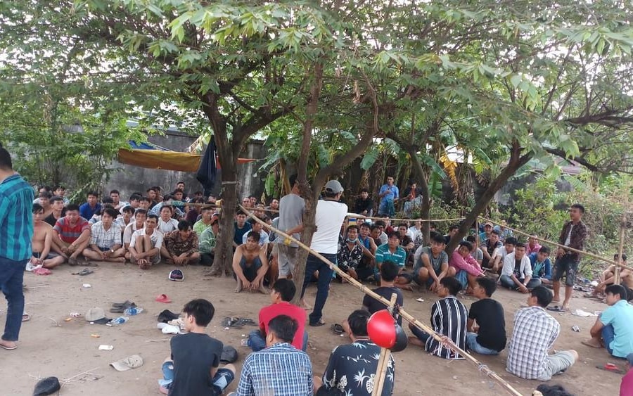 Trường gà công khai hoạt động ở địa bàn giáp ranh, Bí thư xã “kêu cứu”