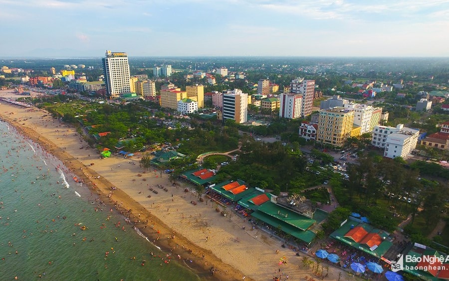 Chất lượng môi trường nước biển tại các bãi tắm ở Nghệ An đạt quy chuẩn