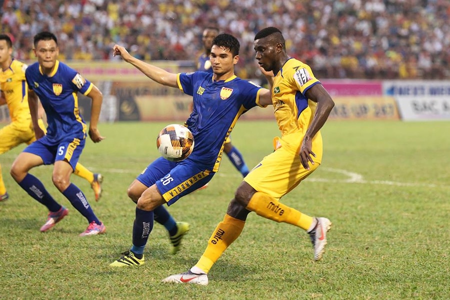 Điểm nhấn trận SLNA - Thanh Hóa: Điểm 10 cho Michael Olaha? 