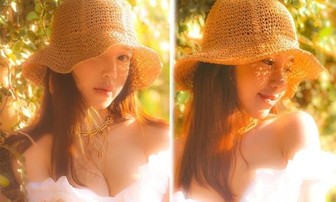 Elly Trần đẹp ngọt ngào, 'đốt mắt' với loạt ảnh chào tháng 5